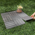 Multi Purpose Interlocking Gray Tiles - Set of 9